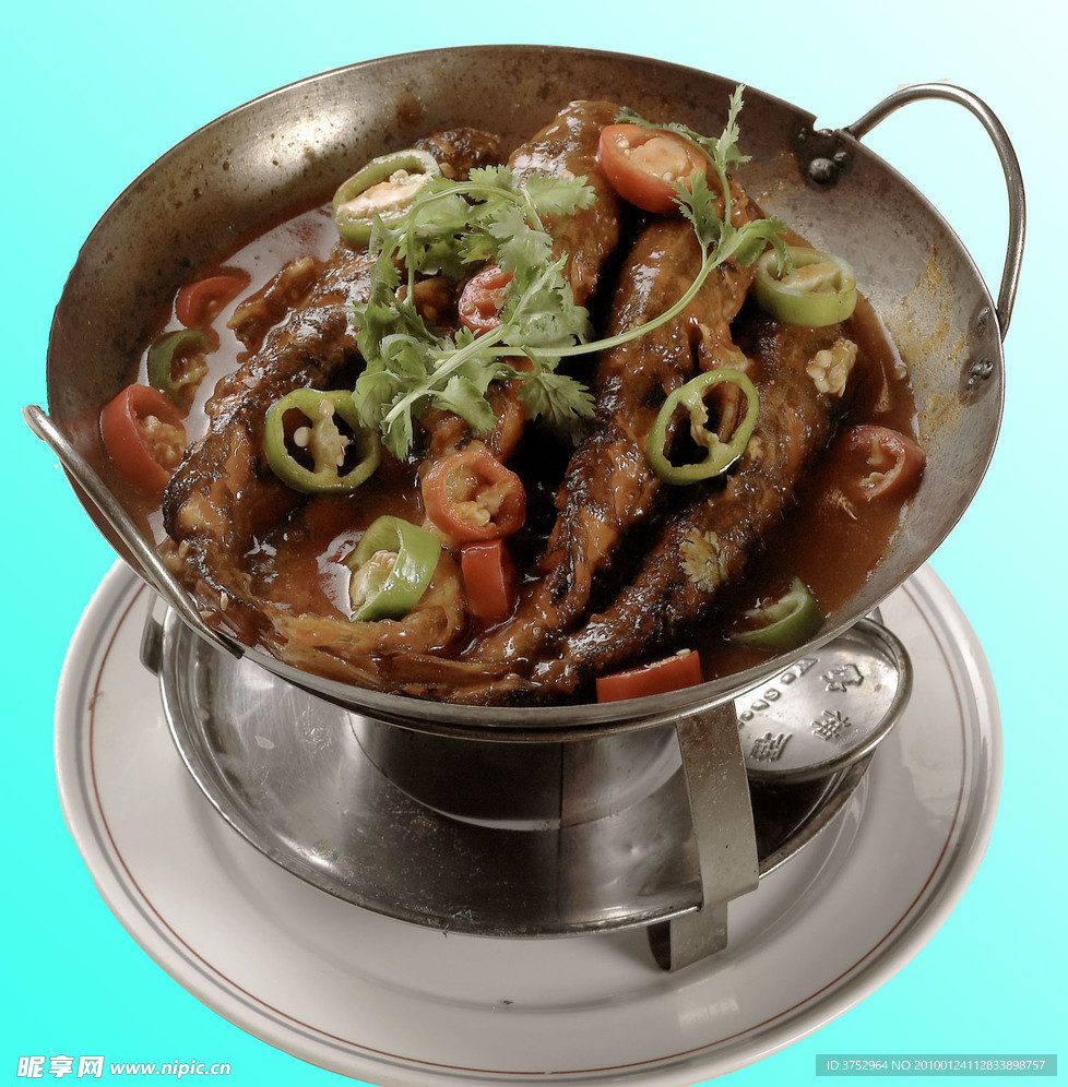 高清晰干锅鱼PSD图片