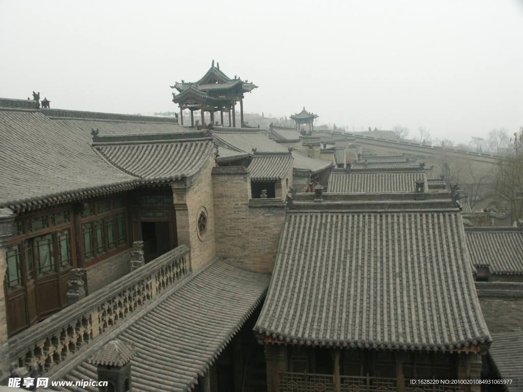 山西古建筑设计风景
