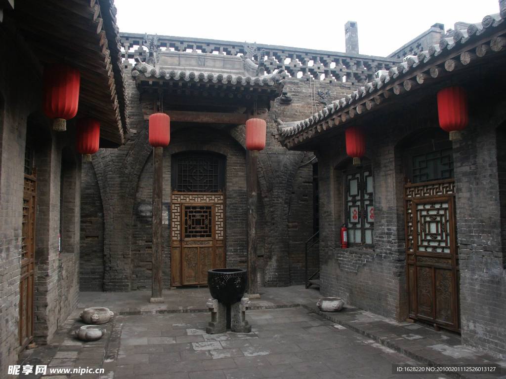 山西古建筑设计风景