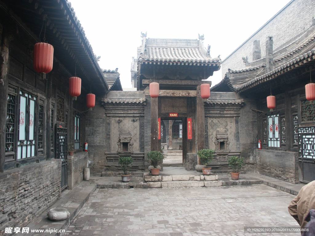 山西古建筑设计风景