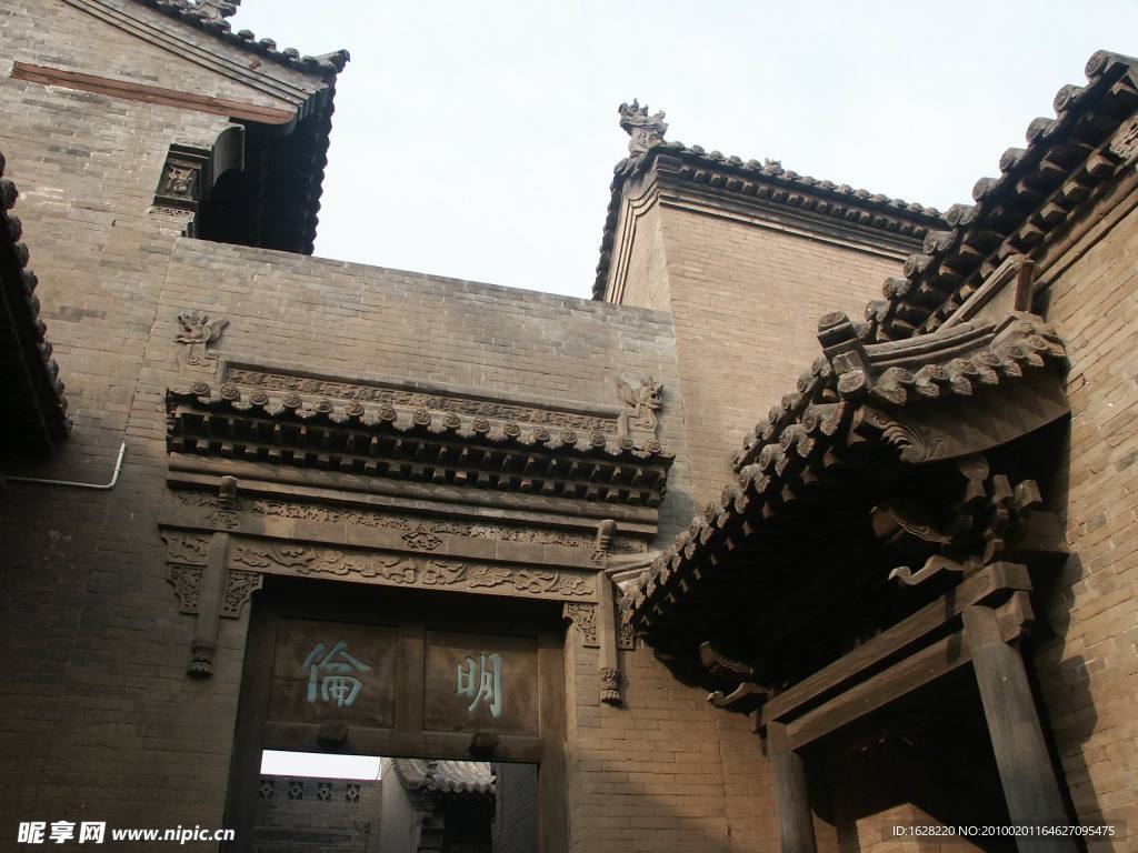 山西古建筑设计风景