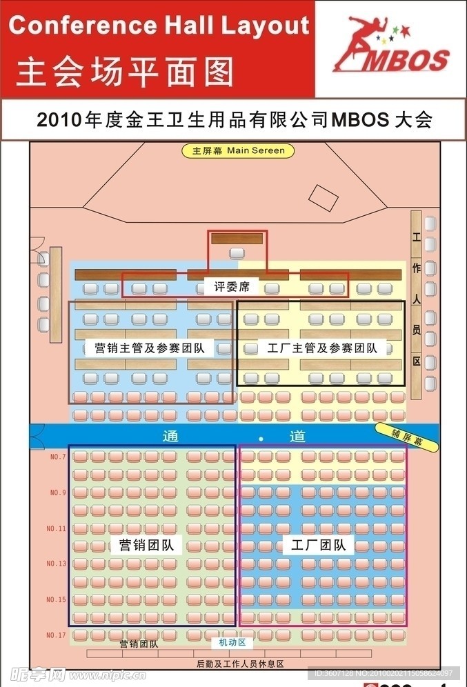 会场平面图