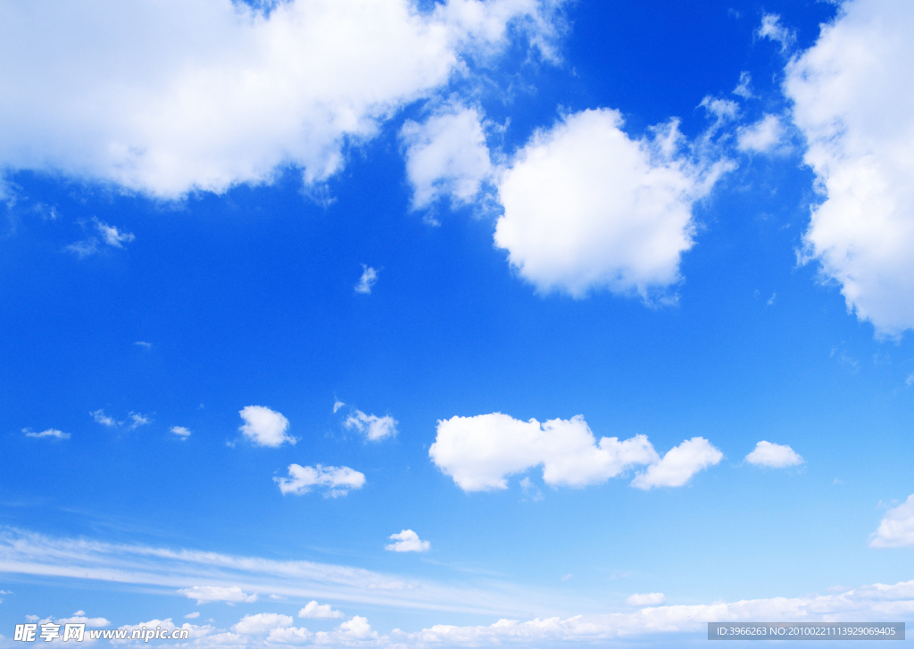 蓝天白云