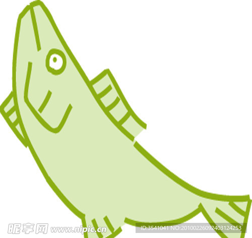 AI卡通动物集锦 失量 生物世界 海洋生物 卡通 广告设计素材