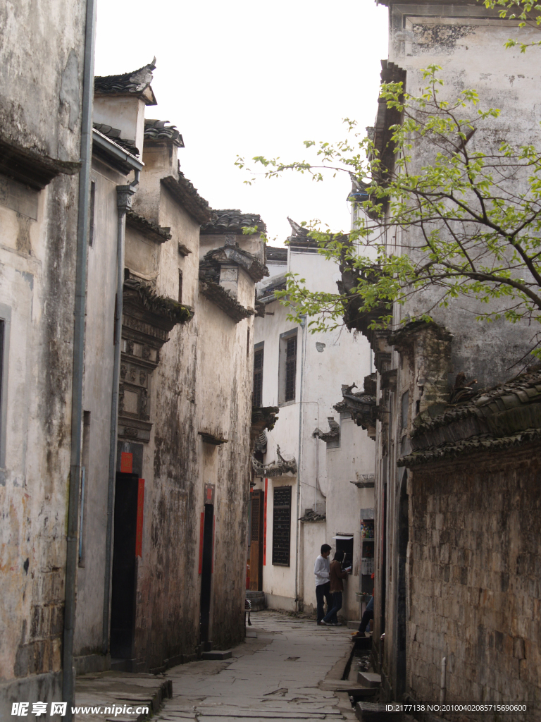 安徽黟县西递风光