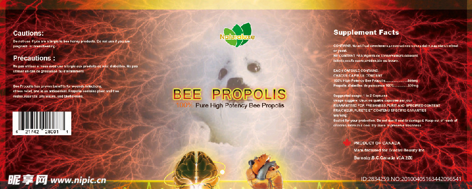 海豹油标签设计