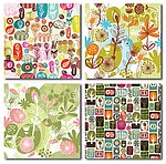 矢量无框画(花卉印象)