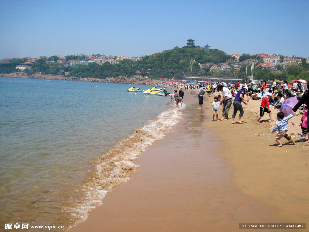 青岛海水浴场
