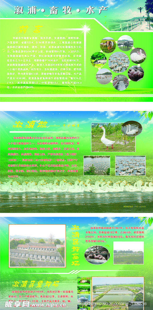 畜牧水产局展版