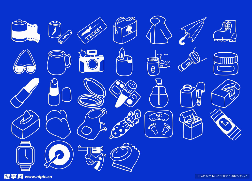 家具用具简笔画