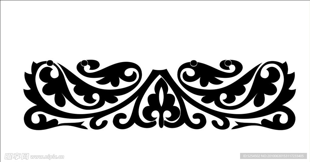 精选玻璃雕刻图案边框