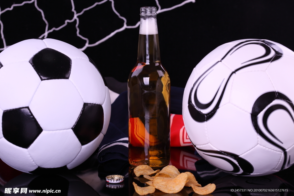 足球和啤酒