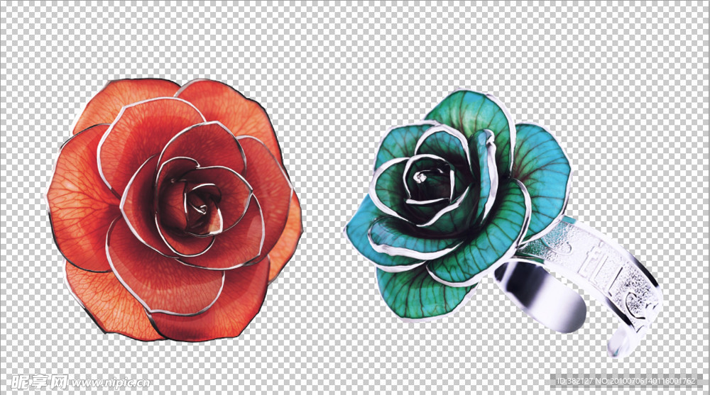 玫瑰花 标本 镶边 真玫瑰 饰品