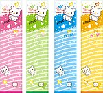 可爱小白熊卡通纸卡