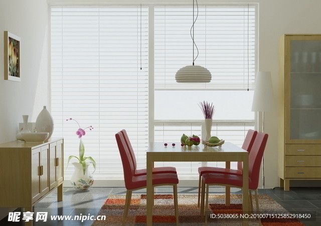 3D精美餐厅带贴图