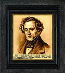 著名音乐家 门德尔松