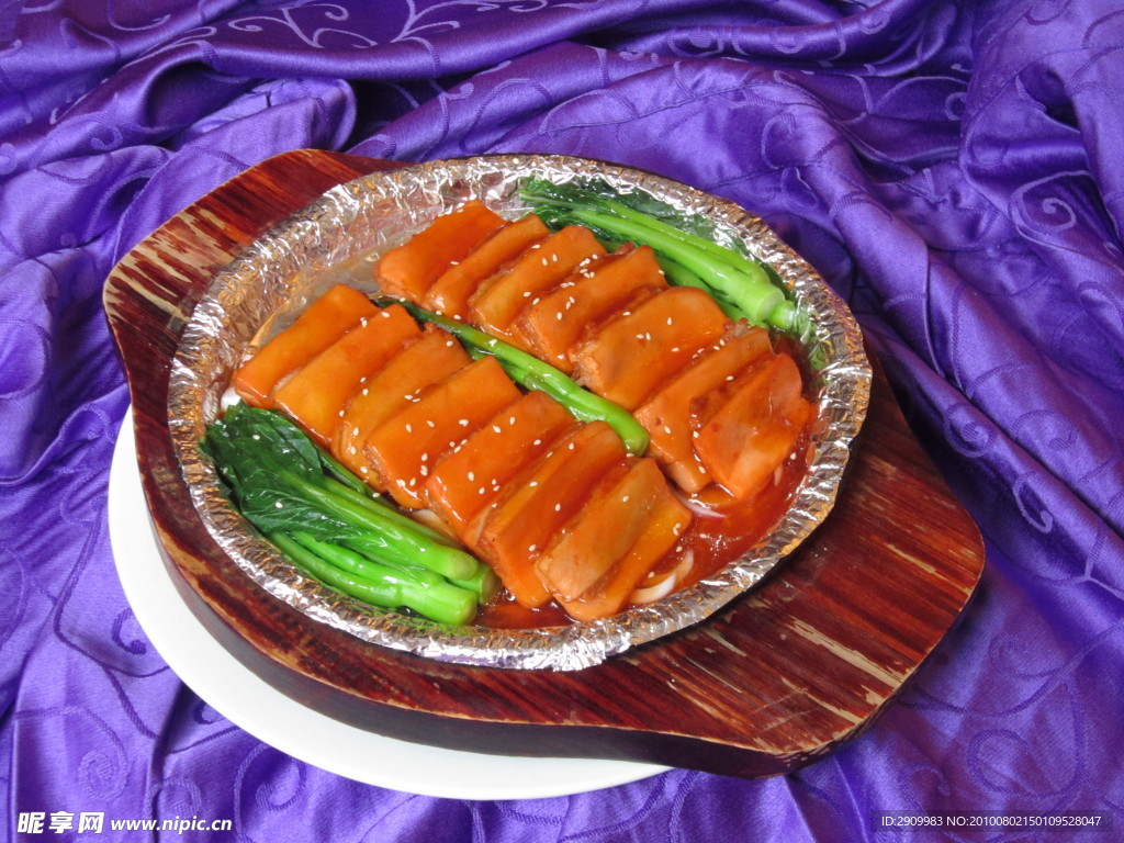 铁板煎让灵芝菇