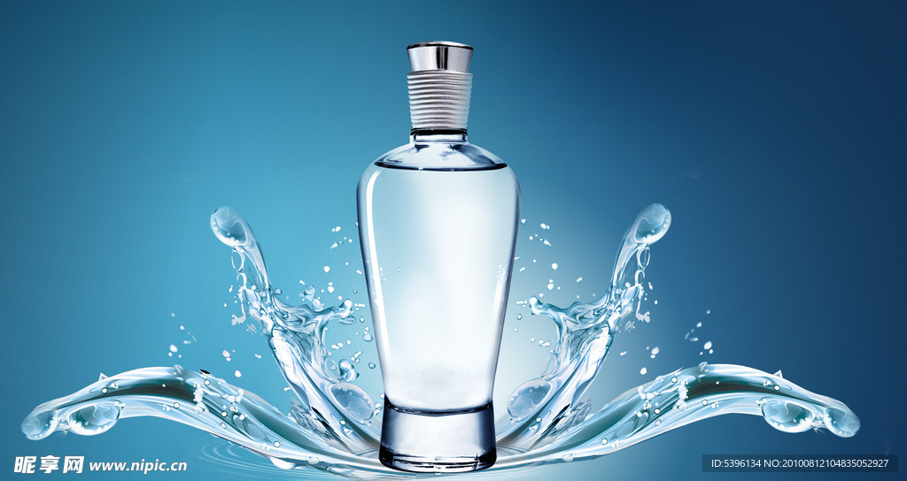 水花 酒 酒瓶 水