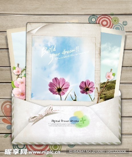 信封 照片 时尚元素