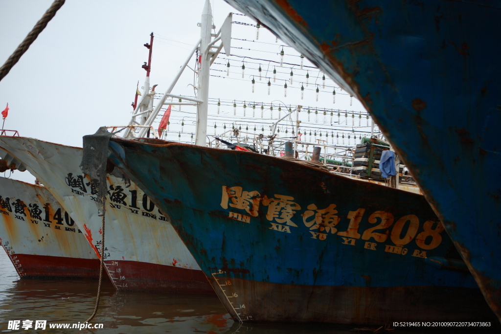 霞浦远洋船只