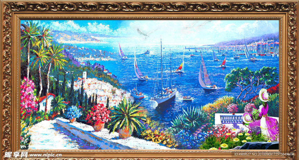 最新款 油画风景