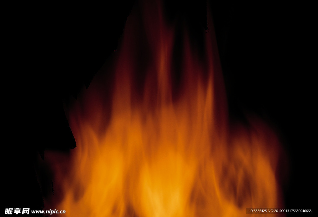 火 燃烧的火