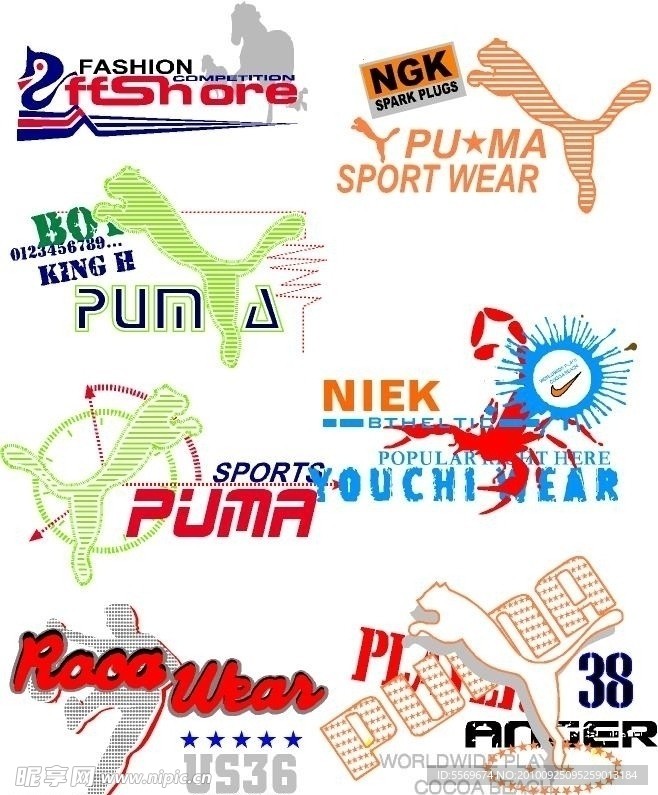 矢量印花图案合集