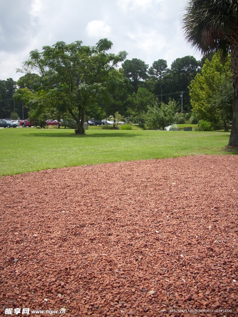 漂亮的园林景色