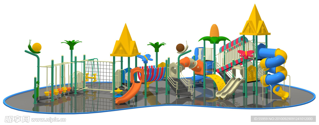组合乐园 玩具 幼儿园 效果图