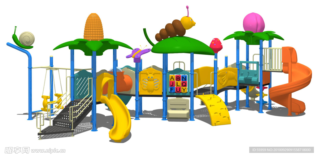 组合乐园 玩具 幼儿园 效果图