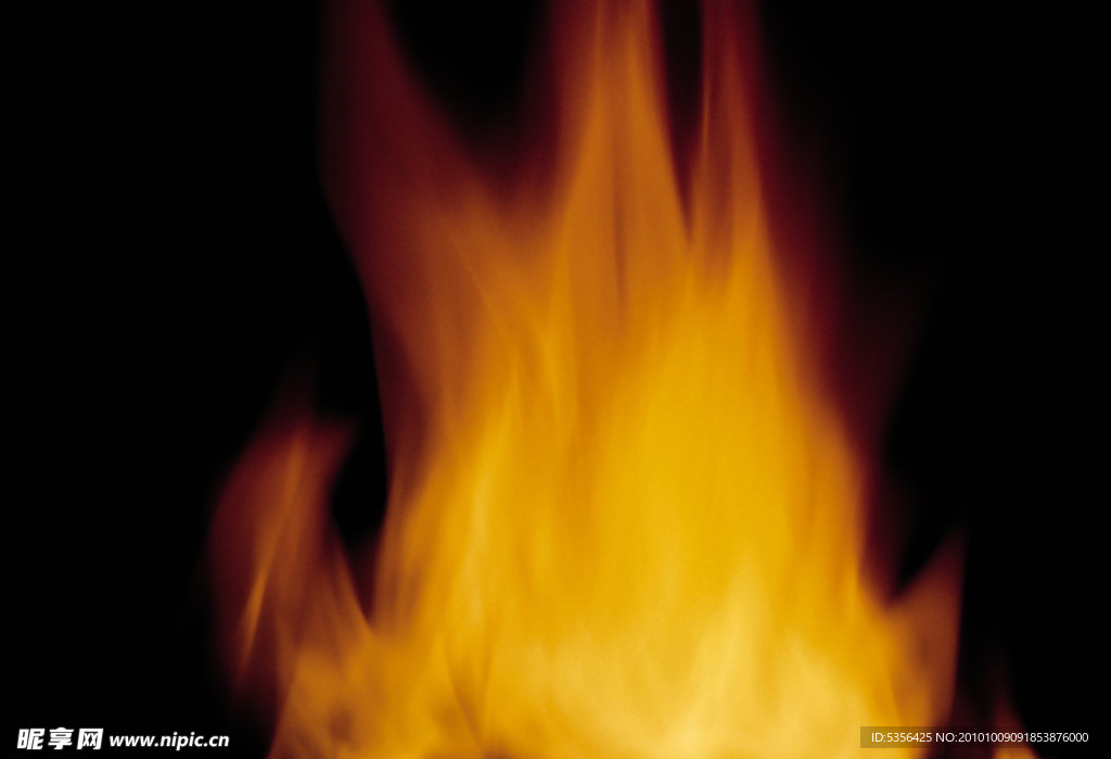 火 燃烧的火