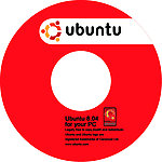 光盘封面 Ubuntu