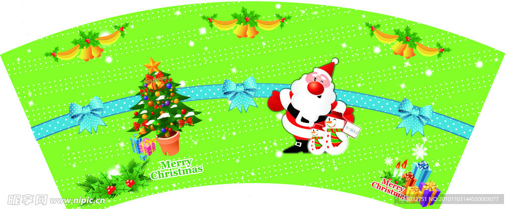 圣诞节 圣诞老人 圣诞树 蜡烛