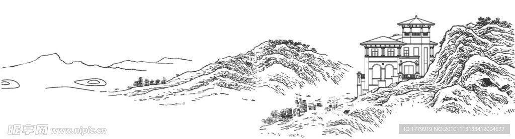 线描山 别墅