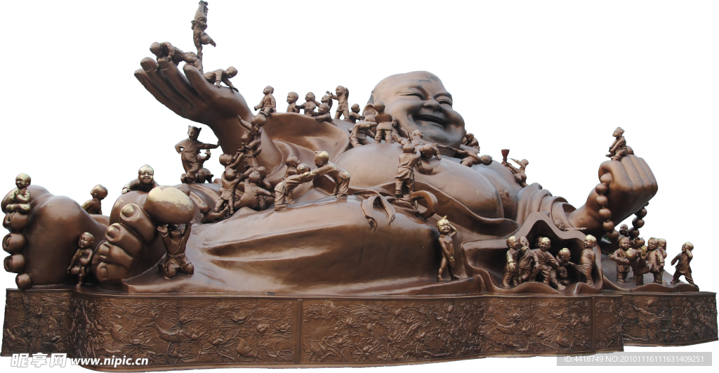 灵山百子戏弥勒