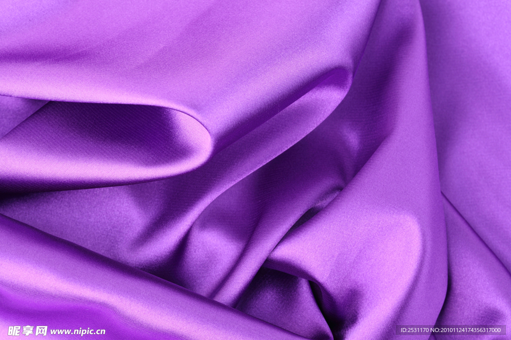 紫色丝绸