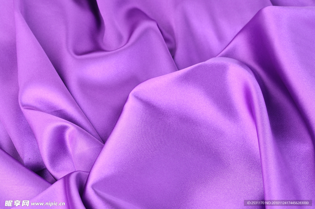 紫色丝绸