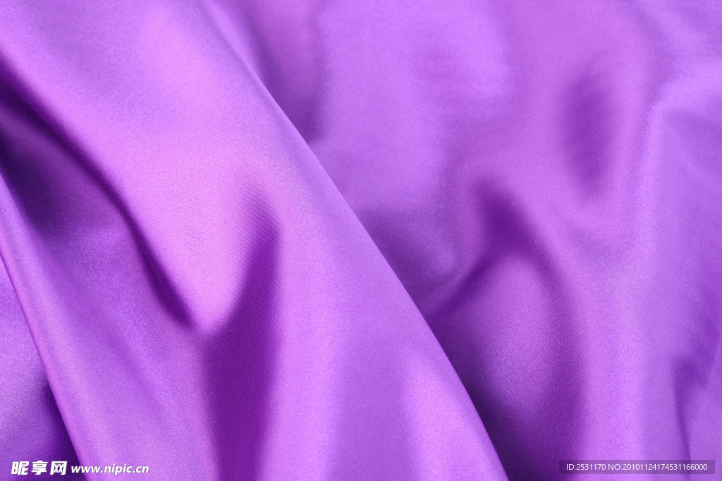 紫色丝绸