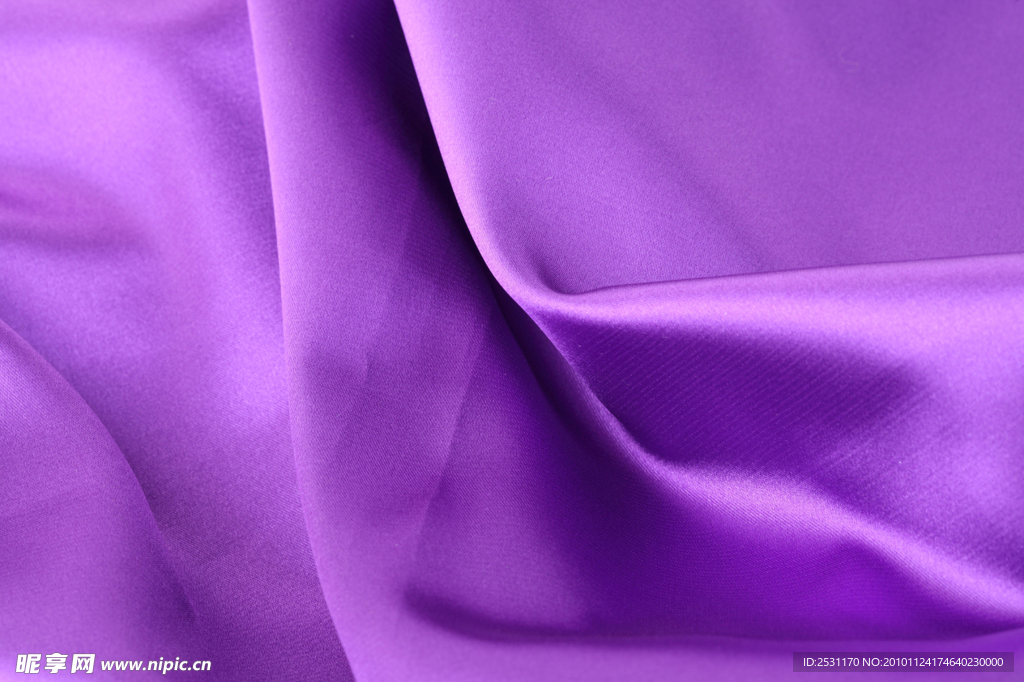 紫色丝绸