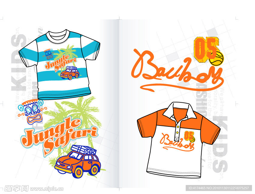 矢量印花图案图片