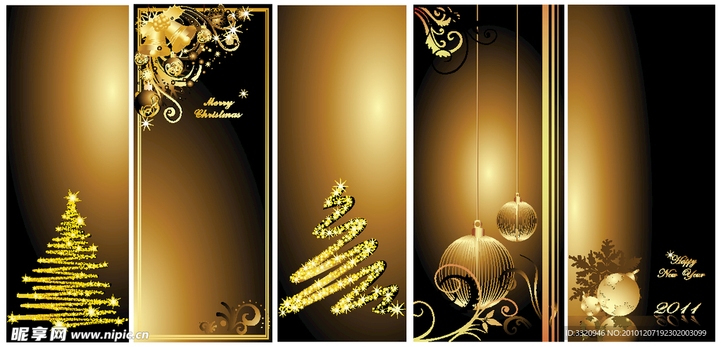 圣诞主题矢量素材