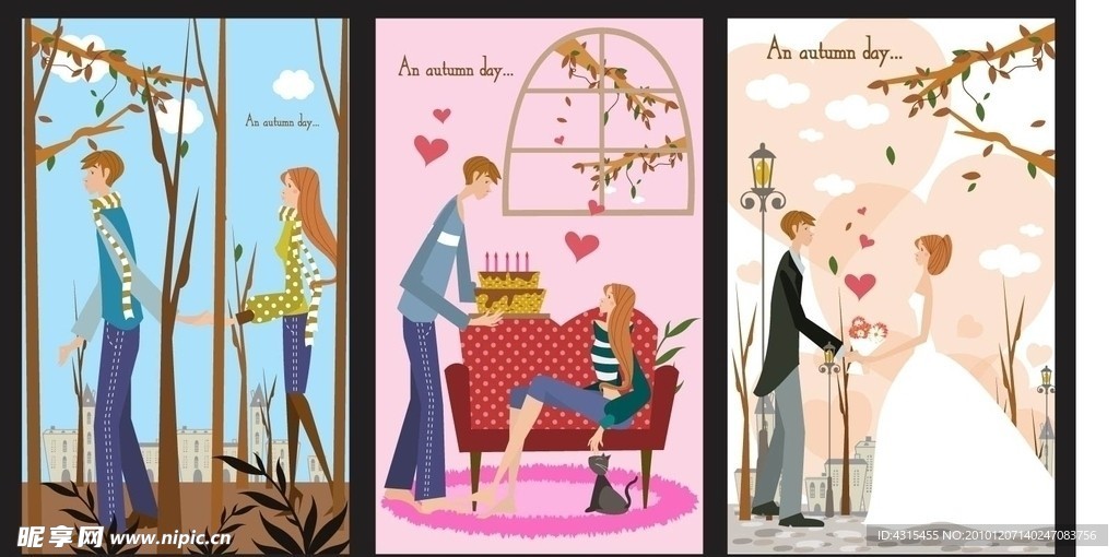 清新情人笔记本