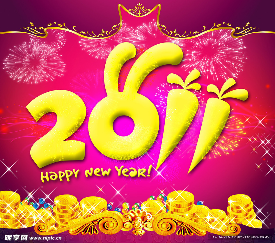 2011 兔年 新年 春节