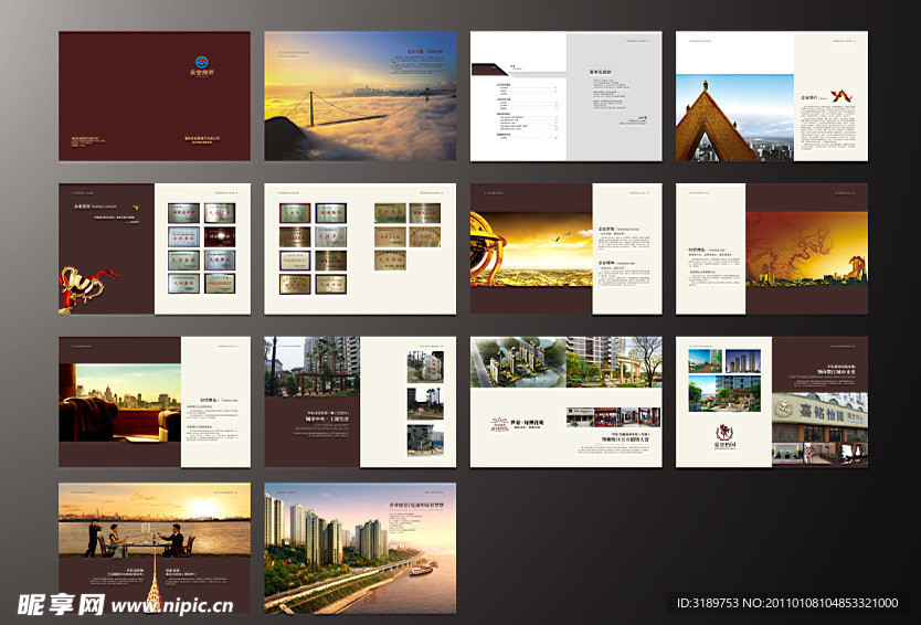 永安放开 地产画册 （部分合层）