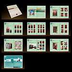 原木门 画册设计