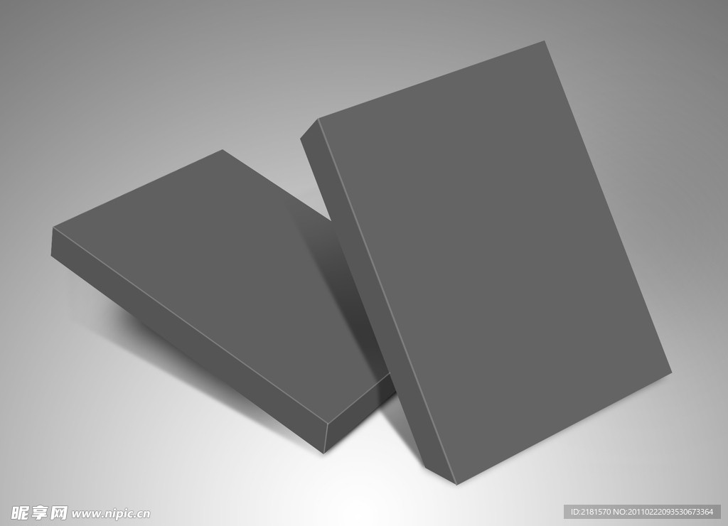 包装盒效果图素材