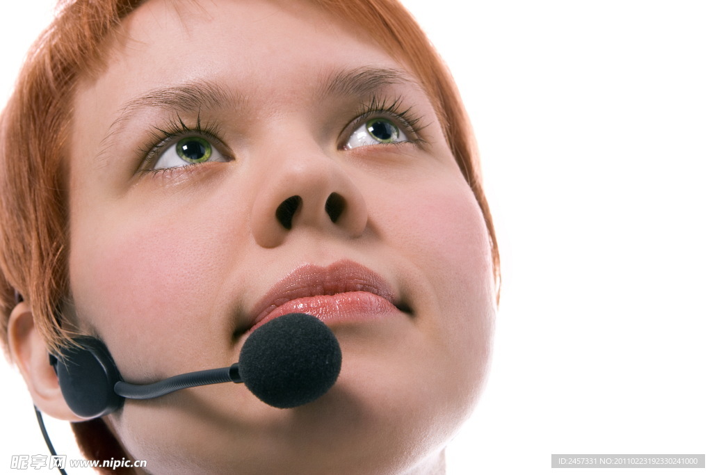 超大高清话务员