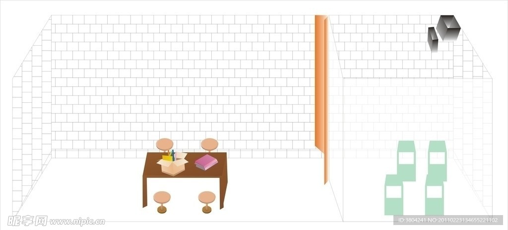 建筑平面效果图