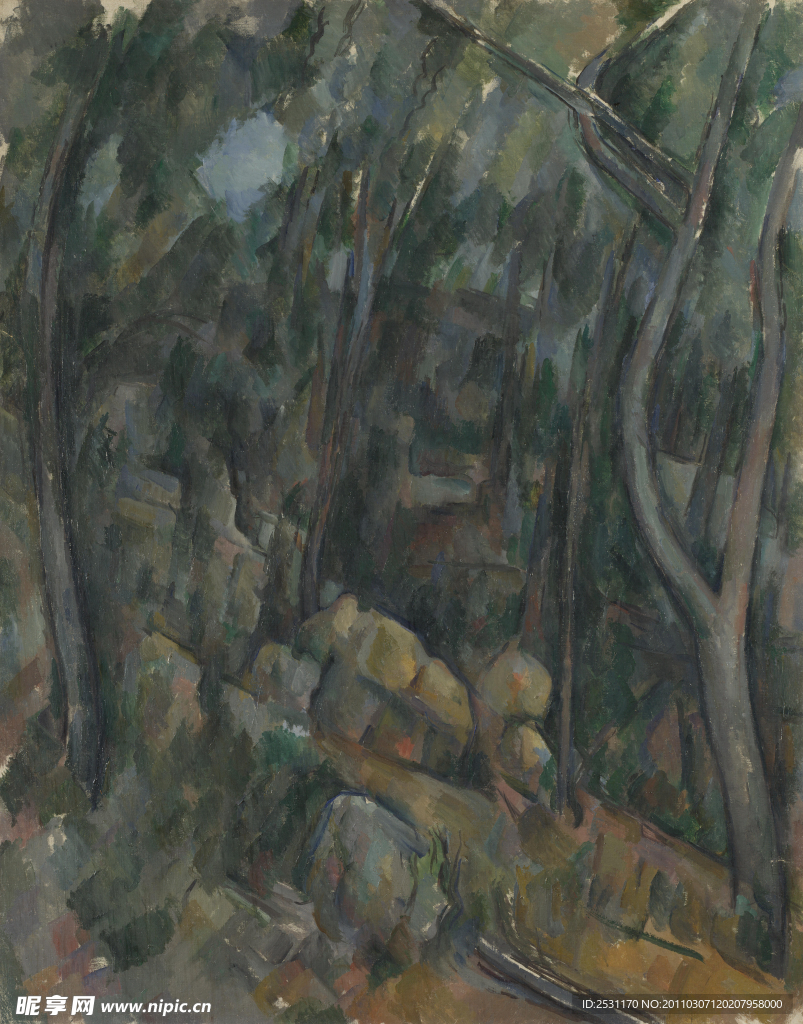 葡萄庄园的广场上