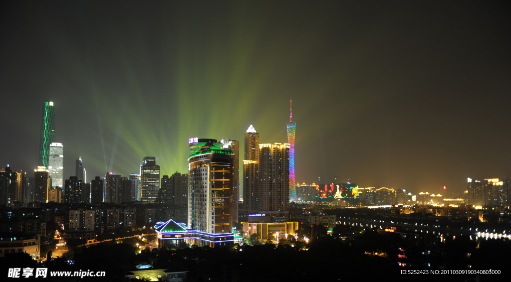 广州城市夜景